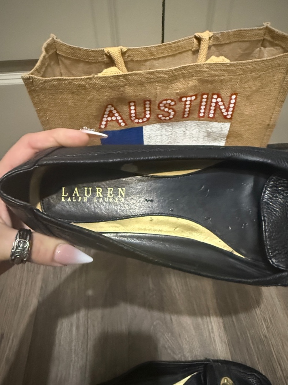 Ralph Lauren Black Label Leather Loafers 9.5M - Picture 3 of 5